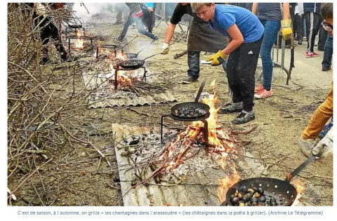 Dans le bain gallo : « Les chantagnes dans l’arassouère »