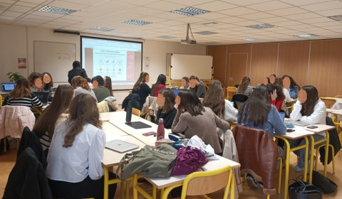 Animation auprès des étudiants de Master 1 à l’ISFEC de Rennes
